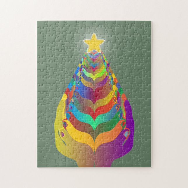 Puzzle Christmas Hope and Togetherness (Vertical)