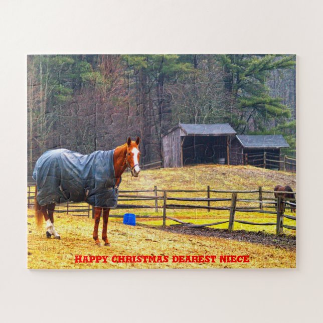 Puzzle Christmas Niece (Horizontal)