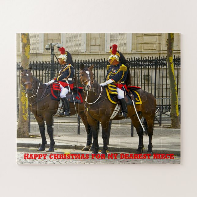 Puzzle Christmas Niece. (Horizontal)