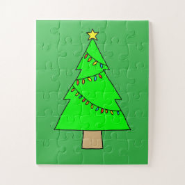 Puzzle Christmas Tree