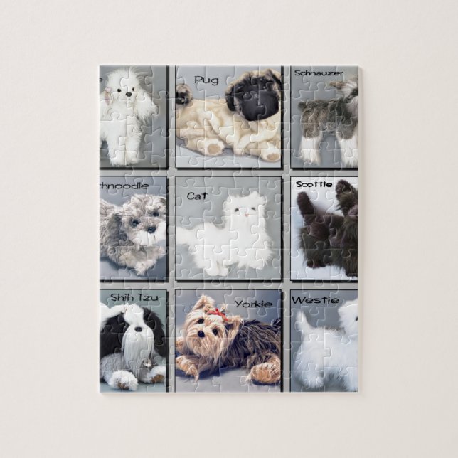 Puzzle Chuchos populares (Vertical)