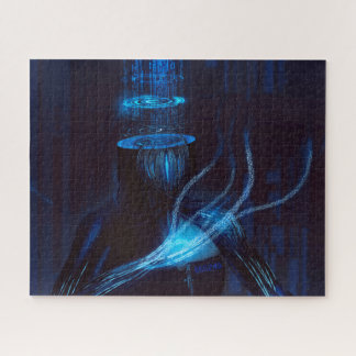 Puzzle Ciberpunk Brecha de datos cerebrales