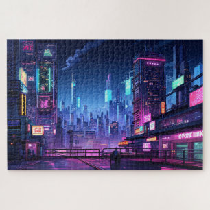 Puzzle Ciberpunk en la azotea de Tokio