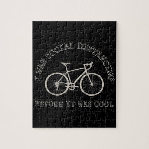 Puzzle Ciclismo Lover Bicicleta Ciclismo Distancia social