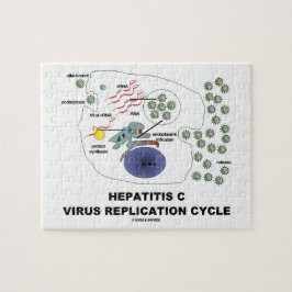 Puzzle Ciclo viral de la réplica de la hepatitis C
