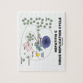 Puzzle Ciclo viral de la réplica de la hepatitis C
