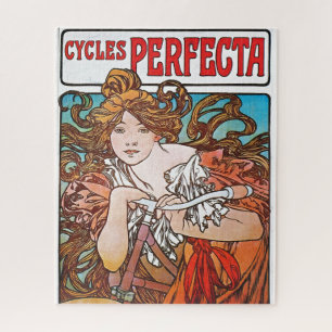 Puzzle Ciclos perfectos Alphonse Mucha Art Nouveau