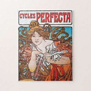 Puzzle Ciclos perfectos Alphonse Mucha Art Nouveau