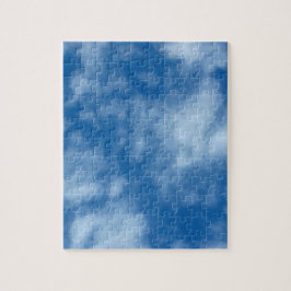 Puzzle Cielo azul con foto de nubes