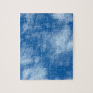 Puzzle Cielo azul con foto de nubes