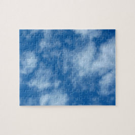 Puzzle Cielo azul con fotografía de la naturaleza de las