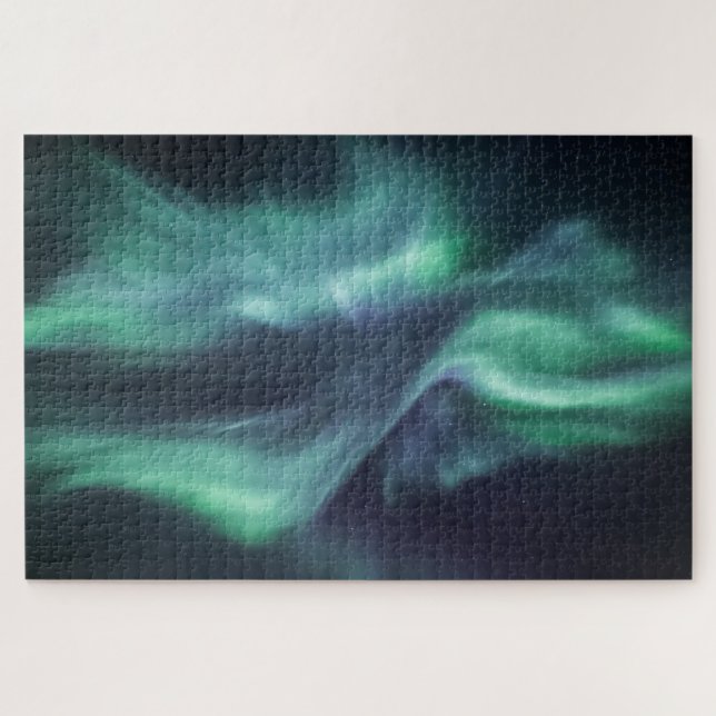 Puzzle Cielo de la Aurora Boreal (Horizontal)