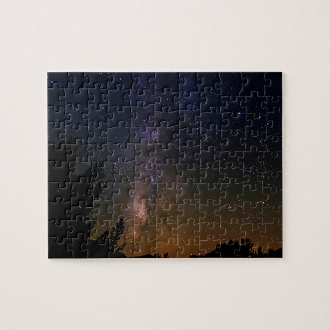 Puzzle Cielo nocturno de la Vía Láctea, California (Horizontal)