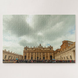 Puzzle Cielo nublado en la basílica de San Pedro, Roma, I