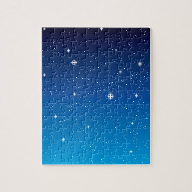 Puzzle Cielo Starry Azul Profundo (Vertical)
