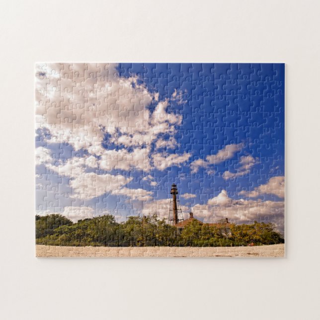 Puzzle Cielos azules de la isla de Sanibel - 11x14 - 252  (Horizontal)