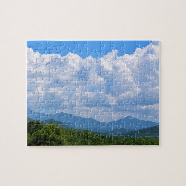 Puzzle Cielos azules en las montañas Blue Ridge - 8x10 (Horizontal)