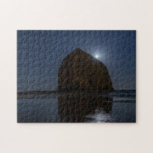 Puzzle Cielos sobre Haystack Rock   Cannon Beach, Oregon