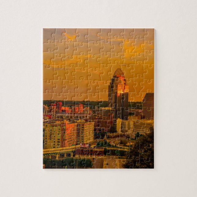 Puzzle Cincinnati de oro (Vertical)