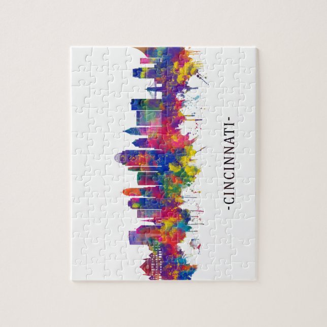 Puzzle Cincinnati Ohio (Vertical)