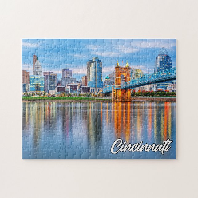 Puzzle Cincinnati, Ohio, Estados Unidos (Horizontal)
