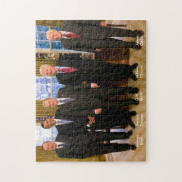 Puzzle Cinco presidentes americanos