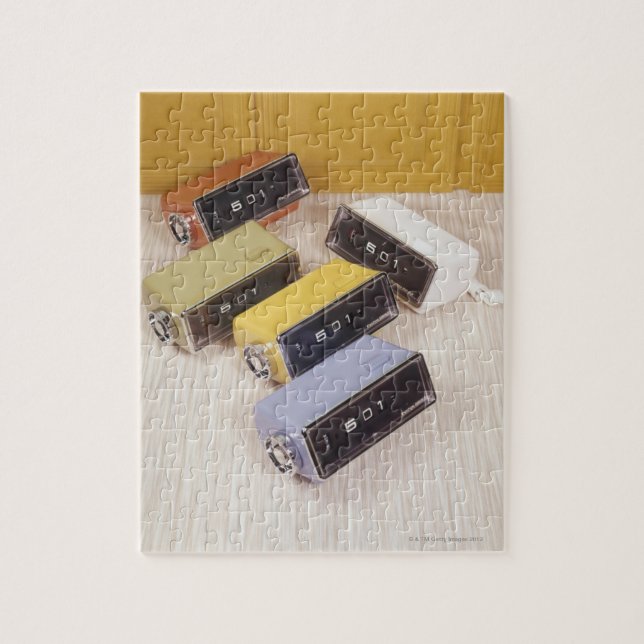Puzzle Cinco relojes (Vertical)