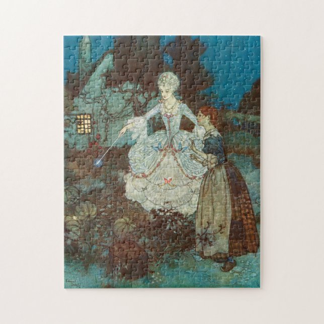 Puzzle Cinderella by Edmund Dulac (Vertical)