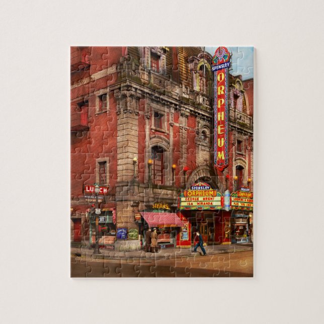 Puzzle Cine - El Teatro Orpheum 1940 (Vertical)