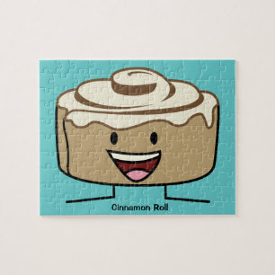 Puzzle Cine Roll Bun pastelería dulce de azúcar remolin