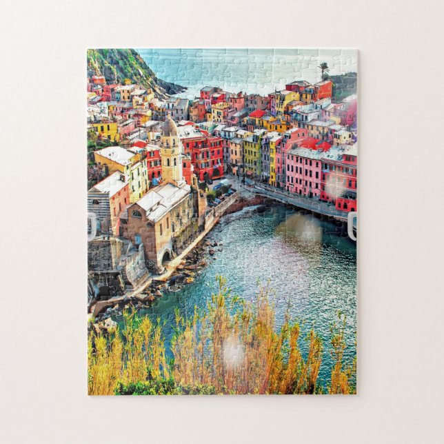 Puzzle Cinque Terre Italia (Vertical)