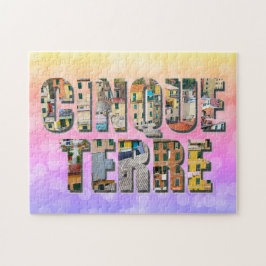 Puzzle Cinque Terre Italia Colorful Travel
