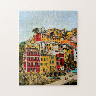Puzzle Cinque Terre Liguria Italia Viajes Europa