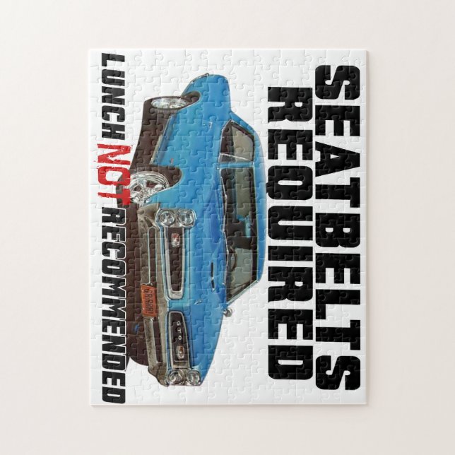 Puzzle Cinturones de seguridad requeridos para GTO (Vertical)