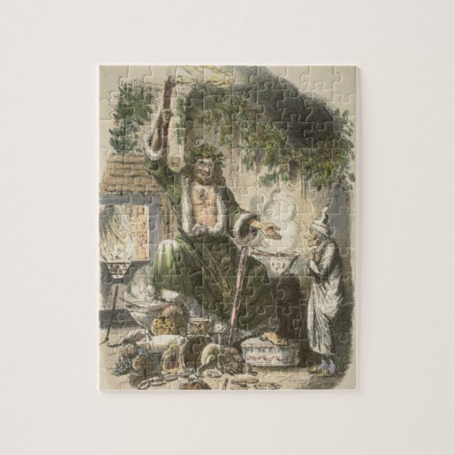 Puzzle Circa 1900: El fantasma de la Navidad actual (Vertical)