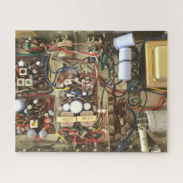 Puzzle Circulación electrónica de una foto de radio de lo