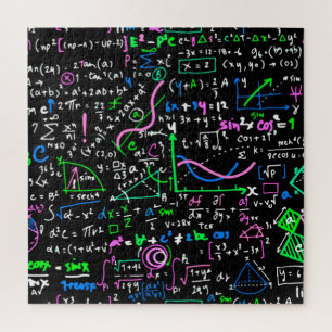 Puzzle Círculo de educación matemática lineal