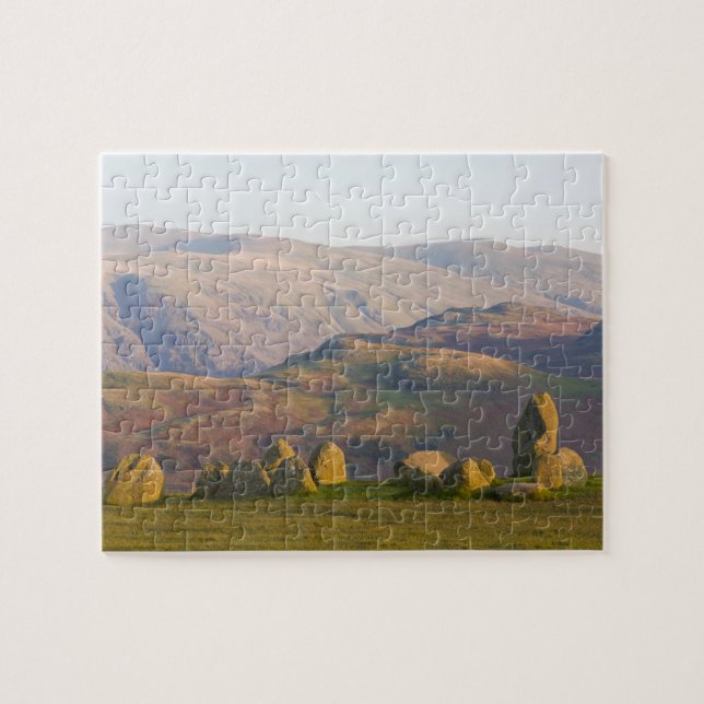 Puzzle Círculo de piedras de Castlerigg, Distrito de los  (Horizontal)