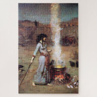 Círculo mágico, John William Waterhouse
