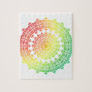 Puzzle Círculos del arco iris