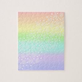 Puzzle Círculos del arcoiris Pastel desafían el rompecabe