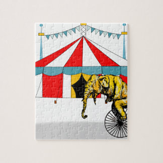 Puzzle Circus Memorabilia en memoria de los elefantes del