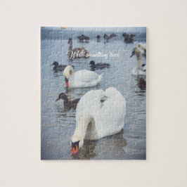 Puzzle Cisne blanco