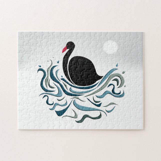 Puzzle Cisne negro (Horizontal)