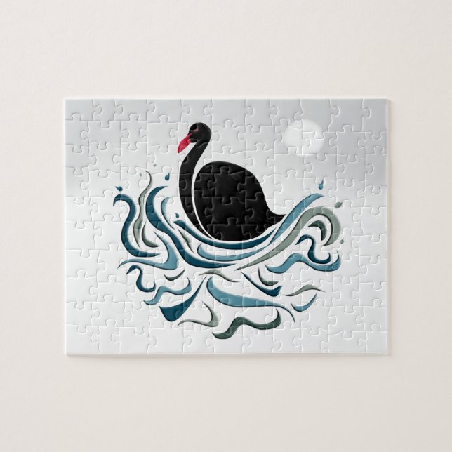 Puzzle Cisne negro (Horizontal)