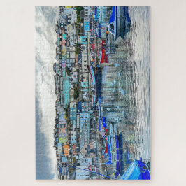 Puzzle Cisnes del Puerto de Brixham: Costa de Devon Rompe