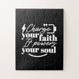 Puzzle Cita Cristiana Motivacional – Carga Tu Fe