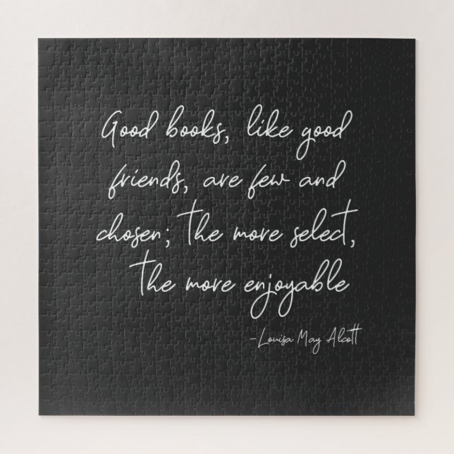 Puzzle Cita de amistad en escritura simple (Vertical)