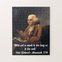 Cita de Benjamin Franklin -Personalizar