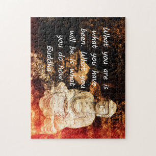 Puzzle Cita de Buda inspiradora